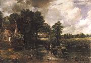 John Constable the hay wain oil painting artist